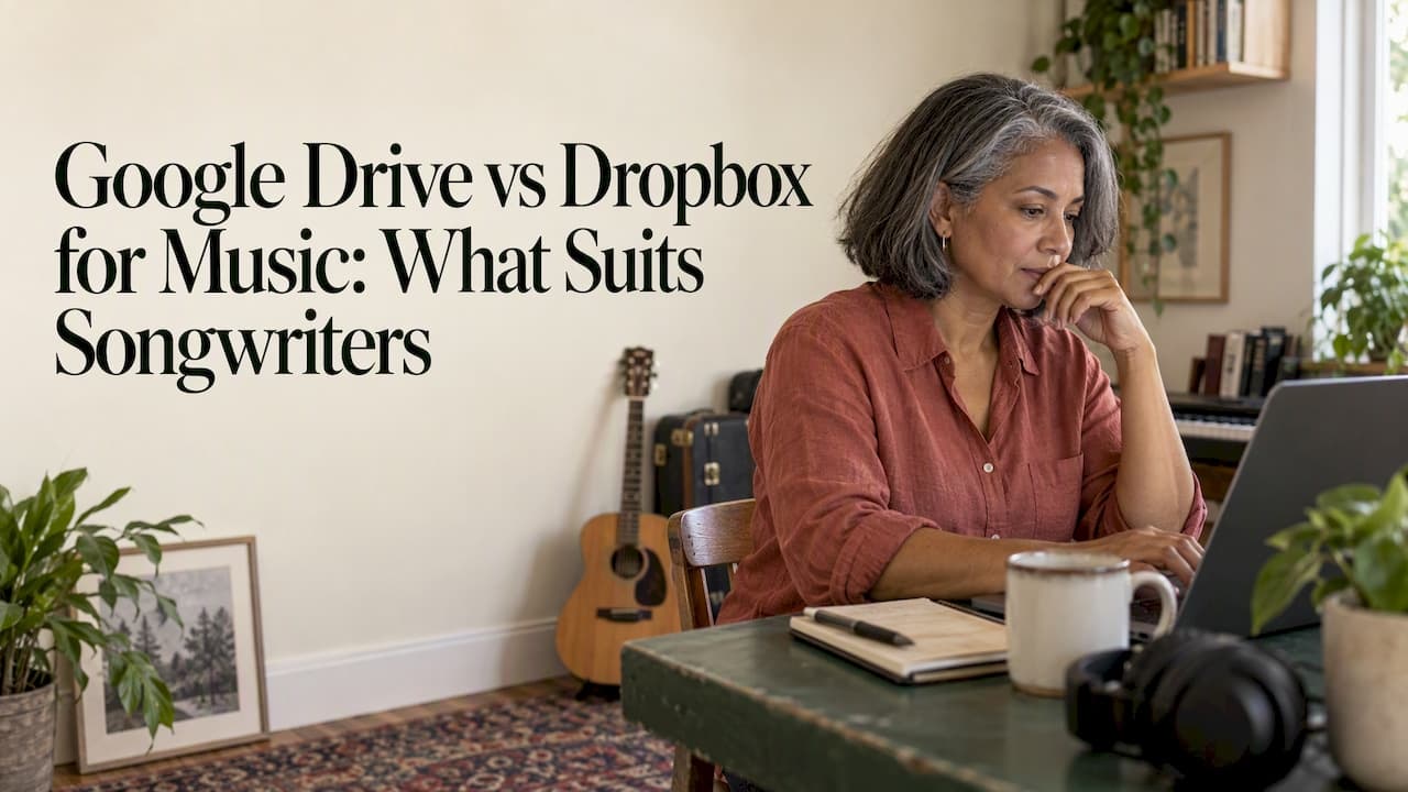 Google Drive vs Dropbox for Music: What Suits Songwriters